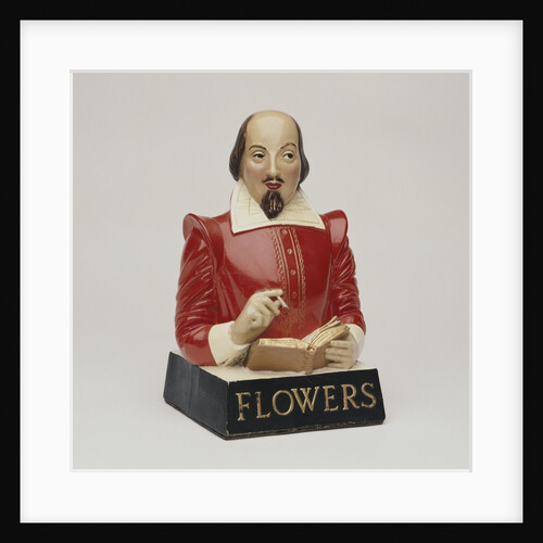 Advertisement bust of William Shakespeare. England, 20th century by Unknown