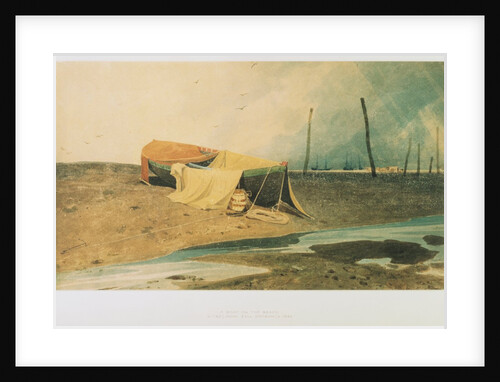 A Boat on the Beach by John Sell Cotman