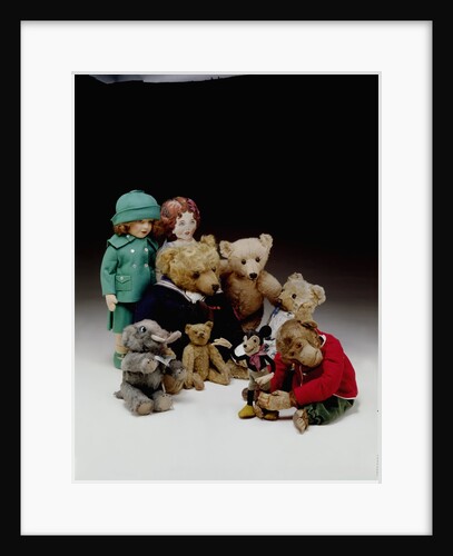 Group of Teddy Bears and Soft Toys by Anonymous