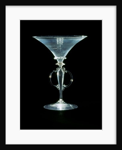 Trumpet-shaped wine glass by Unknown