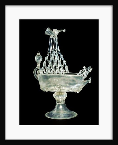 Ship-shaped ewer by Unknown