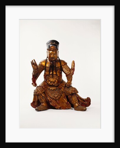 Temple figure. China, Ming or Qing Dinasty, 17th-18th century by Unknown