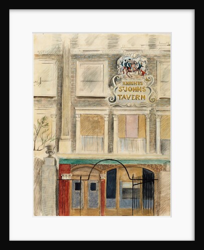 The Knights of St Johns Tavern, Queen's Terrace, St John's Wood by Enid Marx