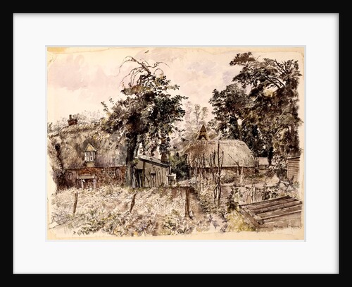 Cottage Gardens, Dalham by Raymond Cowern