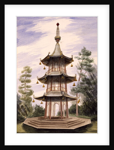 The Pagoda, Alton Towers by Barbara Jones
