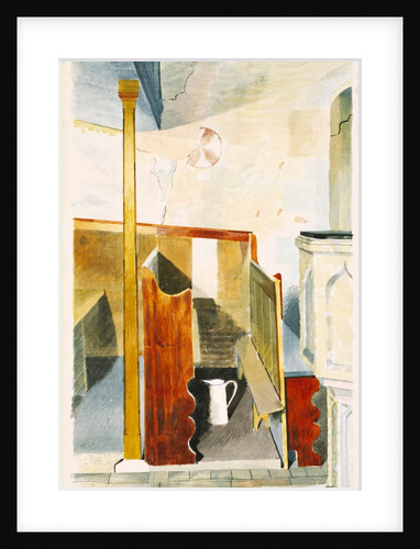Interior, Church of SS Peter and Paul, Little Saling by Kenneth Rowntree