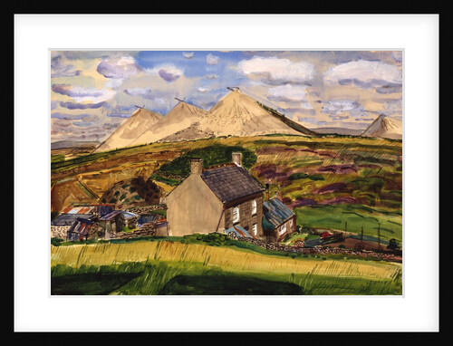 China Clay Works, Great Wheal Prosper by Ruskin Spear