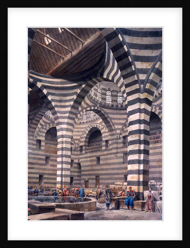 The Great Khan in Damascus, Syria by Richard Phene Spiers