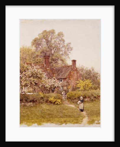A Cottage at Chiddingfold, Surrey by Helen Allingham