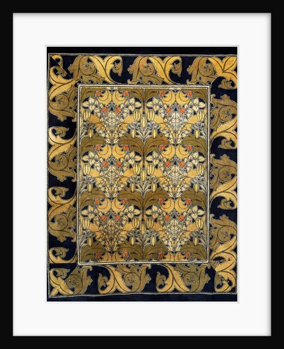 Carpet furnishing fabric by Charles Francis Annesley Voysey