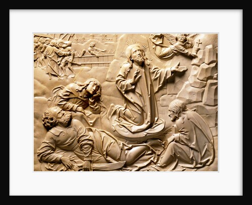 The Betrayal of Christ, relief after Albrecht Durer. Germany, 16th century by Victor Kayser