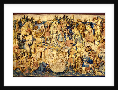 Devonshire Hunting Tapestry by Unknown