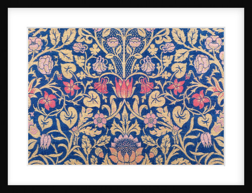 Violet and Columbine furnishing fabric by William Morris