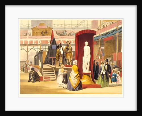 View of the Great Exhibition 1851 by John Absalom