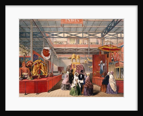 Indian Court, The Great Exhibition by Walter Goodall