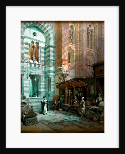 The Maristan or Mosque-Hospital in Cairo by William Simpson