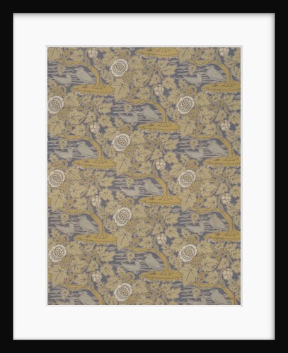 Seagulls on Islands textile design by Charles Francis Annesley Voysey
