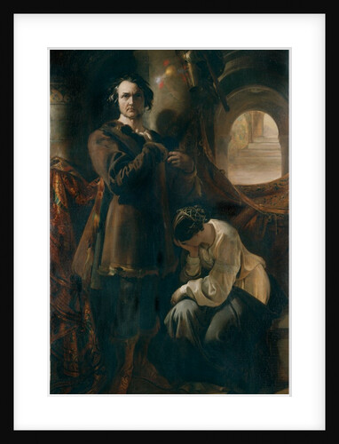 William Charles Macready as Werner by Daniel Maclise