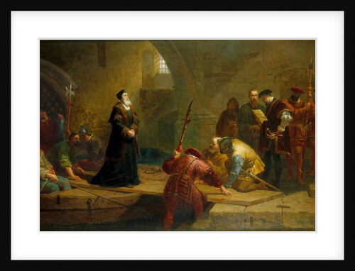 Archbishop Cranmer taken to the Tower by Frederick Goodall