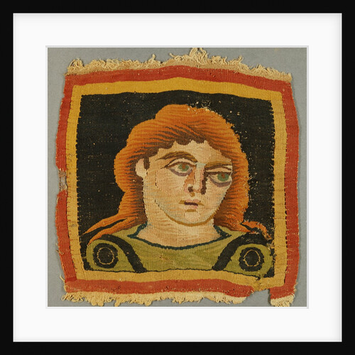 Tapestry portrait of a youth. Egypt, 4th-5th century by Unknown
