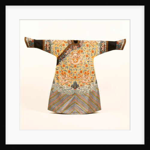 Empress' twelve-symbol Dragon Robe. Qing dynasty, China, 19th-20th century by Unknown