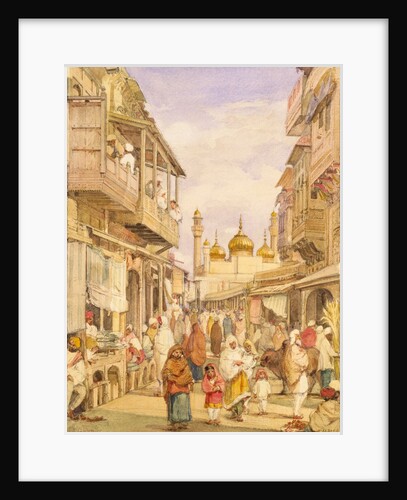 A Street In Lahore by William Carpenter