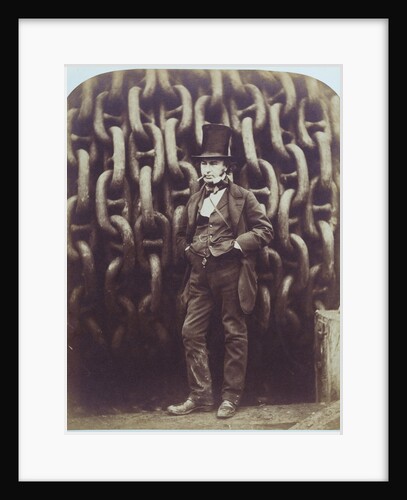 Isambard Kingdom Brunel and the Launching Chains of the Great Eastern by Robert Howlett