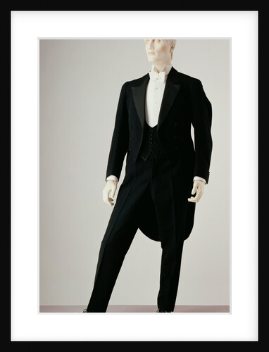 Wool evening dress suit by Charles Wallis Ltd.