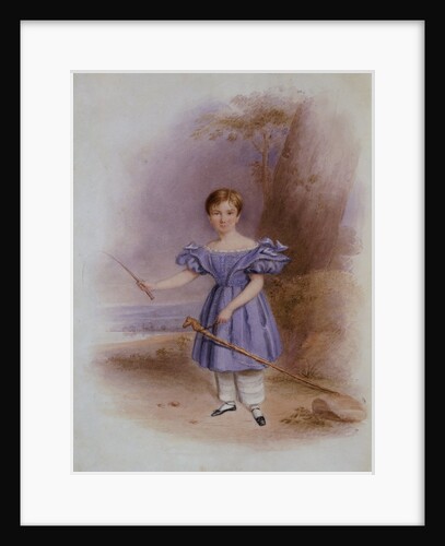 Alfred Fuller with a Hobby Horse. England, 19th century by Unknown