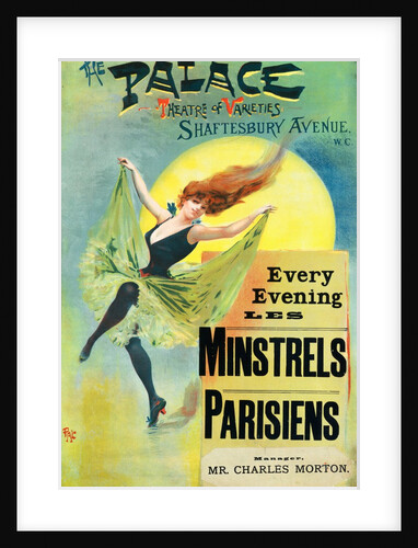 Les Minstrels Parisiens. London, England, 1895 by Unknown