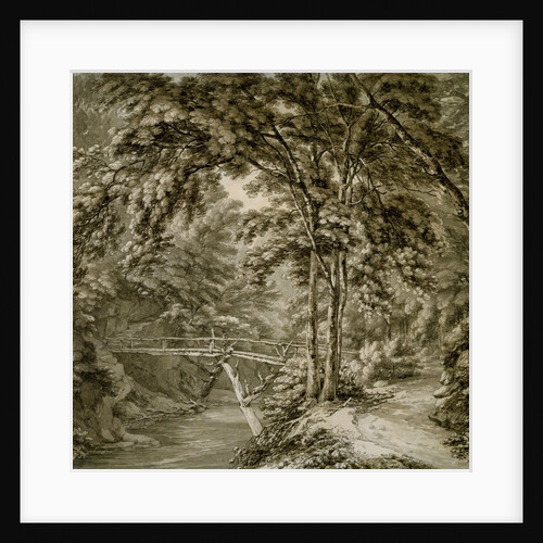 The river Teme at Downtown, Herefordshire by Thomas Hearne