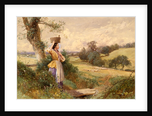 The Milkmaid by Myles Birket Foster