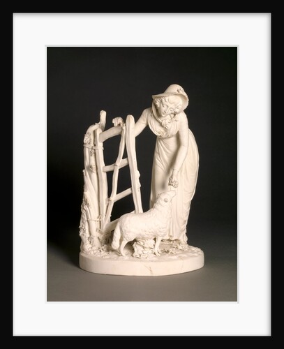 Shepherdess and Sheep by Jean Jacques Spängler