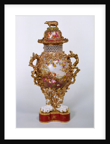 Vase and Cover by Anonymous