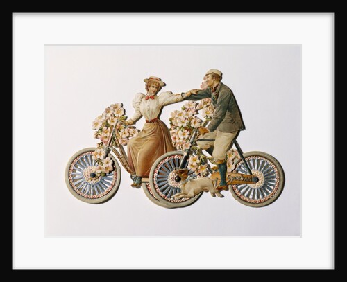 Showcard for Speedwell Bicycles by Raphael Tuck & Sons Ltd.