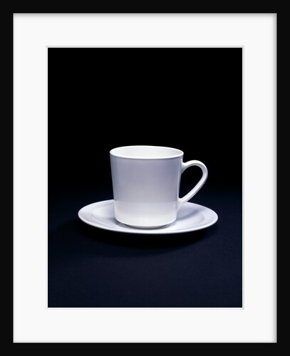 Cup and saucer by Unknown