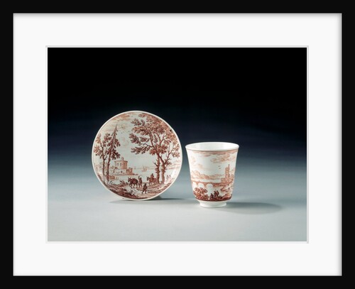 Cup and Saucer by Unknown