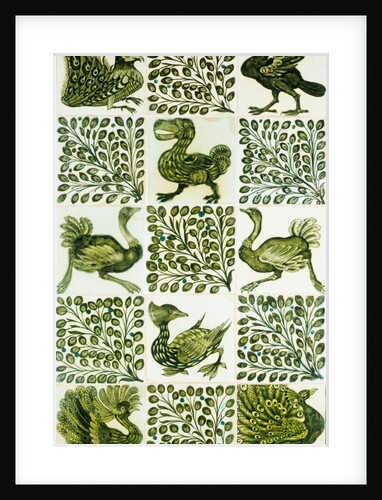 Birds and leaves by Unknown