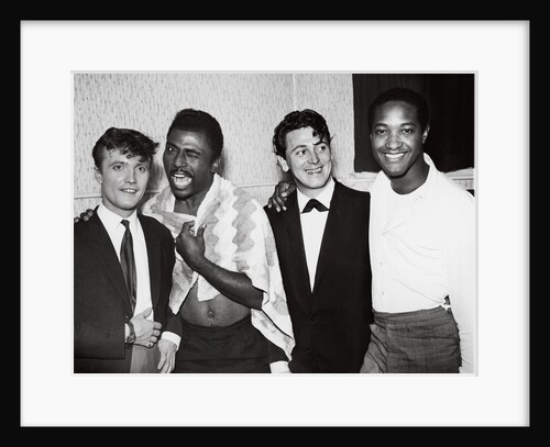 Jet Harris, Little Richard, Gene Vincent and Sam Cooke by Harry Hammond