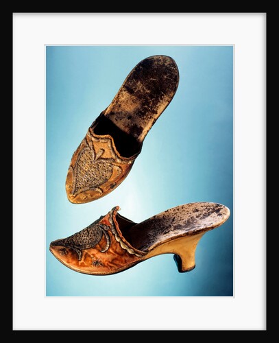 Woman's Mule Shoes. France, mid-18th century by Unknown