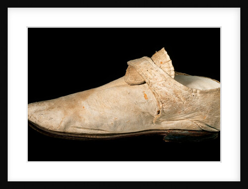 Man's official dress shoe. Britain, 1740-50s by Unknown