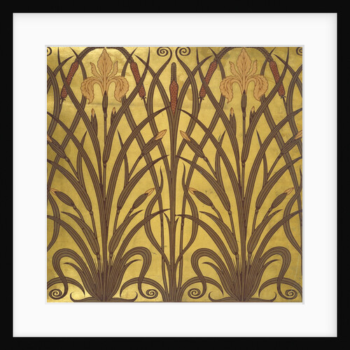 Iris wallpaper by Walter Crane