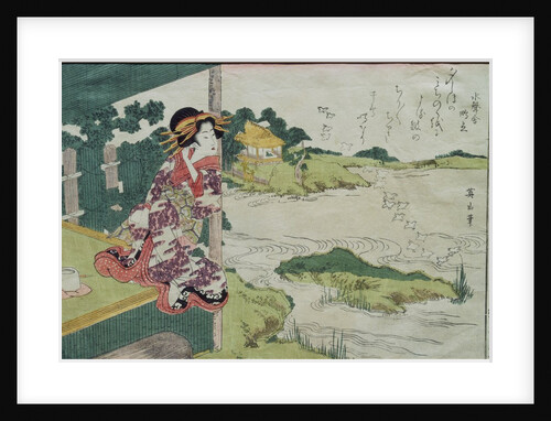 The Chidori-Tama River in Mutsu Province by Kikukawa Eizan