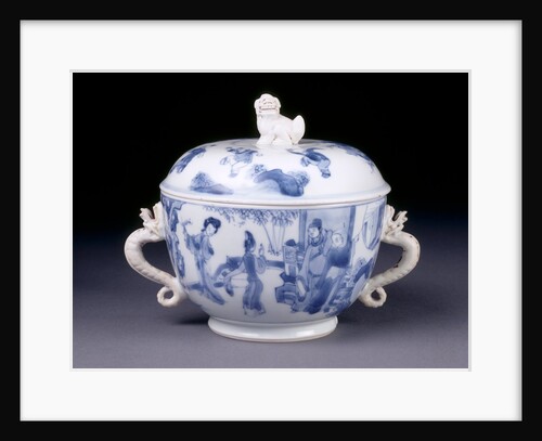 Lidded bowl by Unknown