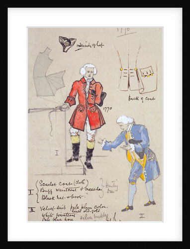 Costume design by Edward William Godwin