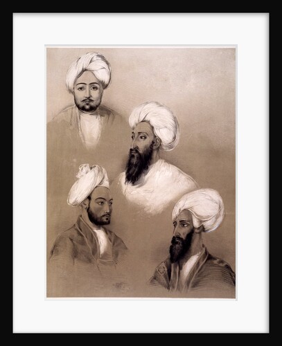Dost Mahomed Khan and part of his family by Emily Eden