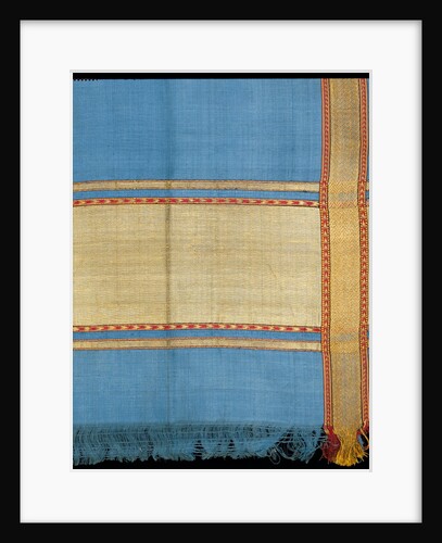 Woven silk fragment. Punjab, India, mid-19th century by Unknown