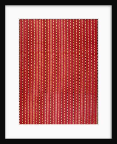 Woven silk fragment. Punjab, India, mid-19th century by Unknown