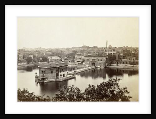 The Golden Temple, photo W. G. Stretton. Amritsar, India, mid-19th century by W. G. Stretton