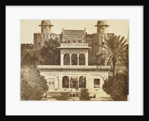 Marble Pavillion and Entrance to Old Fort by J. Craddock
